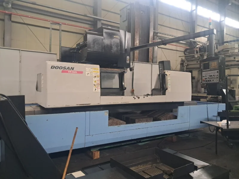 DOOSAN CNC SINGLE COLUMN VMC X 2400MM