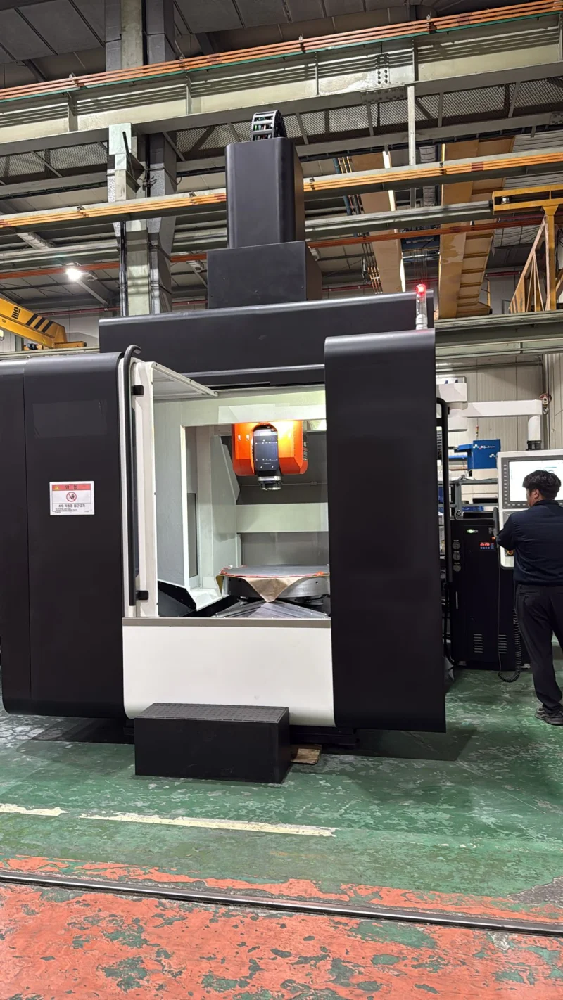 5 axis machining centre