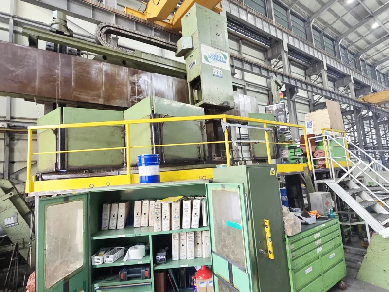 DORRIES CNC VTL WITH 4000MM CHUCK ANSD SWING 4900MM