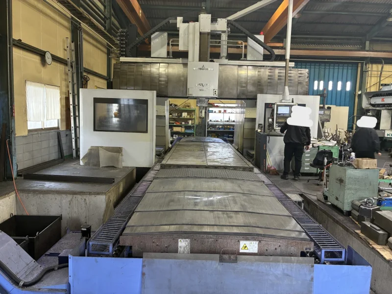 MITSUBISHI MVR30-EX CNC DOUBLE COLUMN VMC