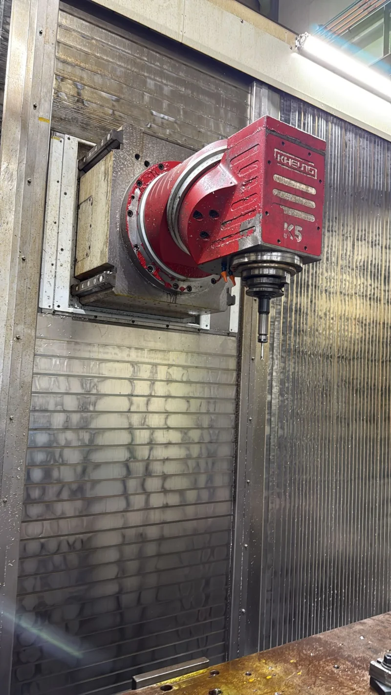 CNC MILLING , VTL COMBINATION 5 AXIS MACHINE
