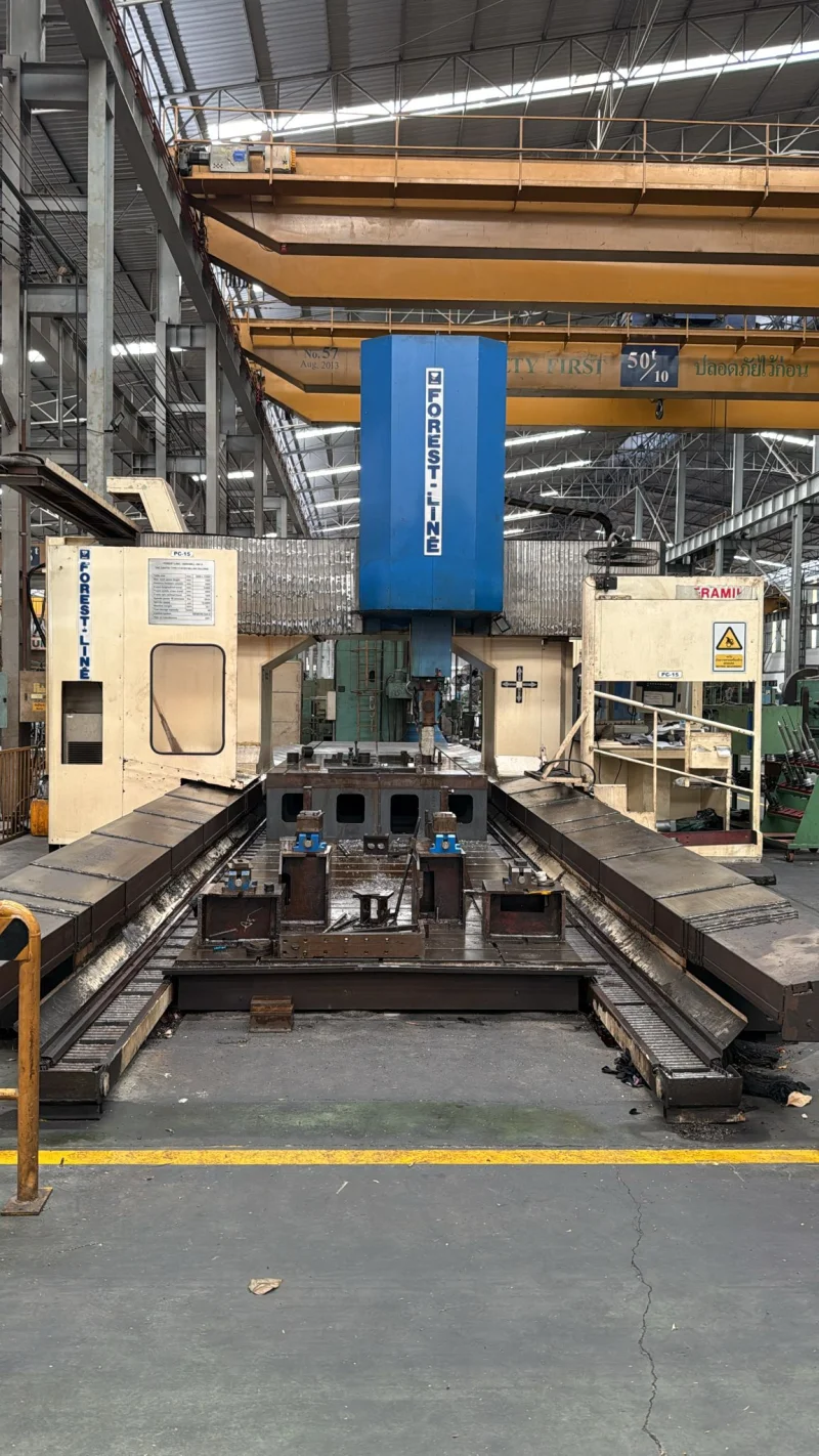 FOREST-LINE CNC GANTRY 5 FACE MILLING MACHINE
