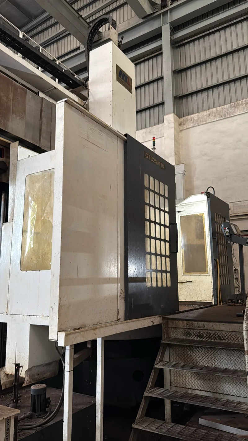 CNC VTL DOUBLE COLUMN CHUCK 2000MM, SWING 2500MM
