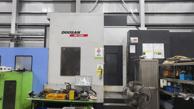 DOOSAN HMC HM1250 , PALLET 1000X1250MM