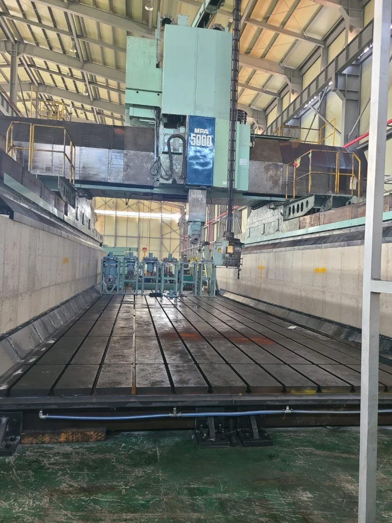 GANTRY TYPE DOUBLE COLUMN X-9800mm x Y- 3200mm